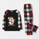 thumbnail image 2 of Pijamas navideños a juego para la familia, conjunto de pijamas a cuadros negros con My Gnomies, 2 of 3