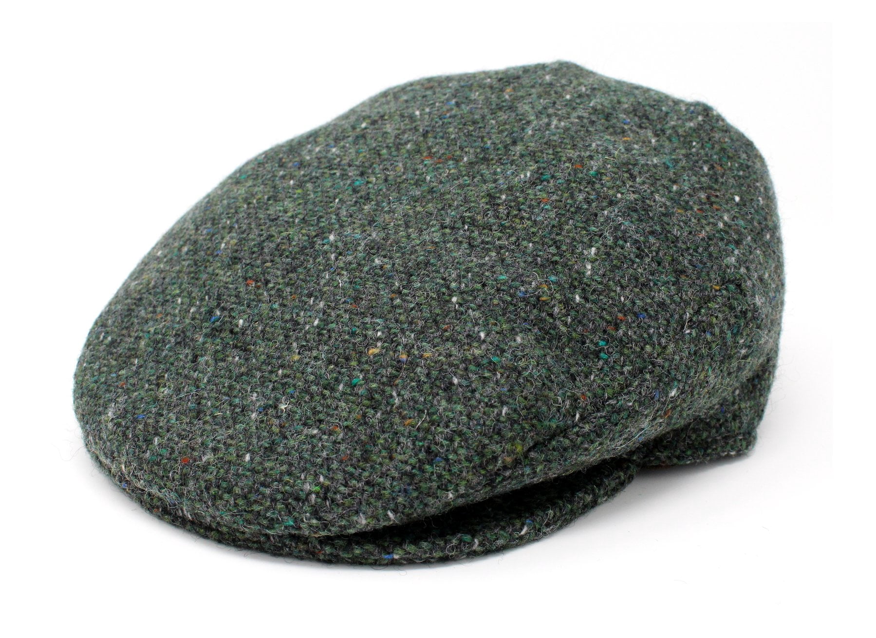 Hanna Hats of Donegal Vintage Flat Cap 100% Wool Tweed Men's Irish Hat Handcrafted in Ireland