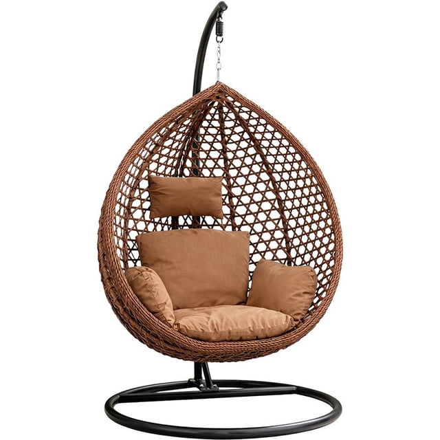 Columpio Jardin Exterior JARDIMEX Tipo Huevo Con Cojines