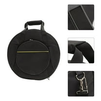 PTOOTP Convenient Snare Drum Backpack Snare Drum Carrying Pouch Black 1Set 17.68X17.68X7.86in