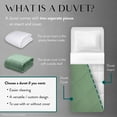 thumbnail image 6 of Danjor Linens Duvet Insert - California King Size Bed - Microfiber, White﻿, 6 of 9