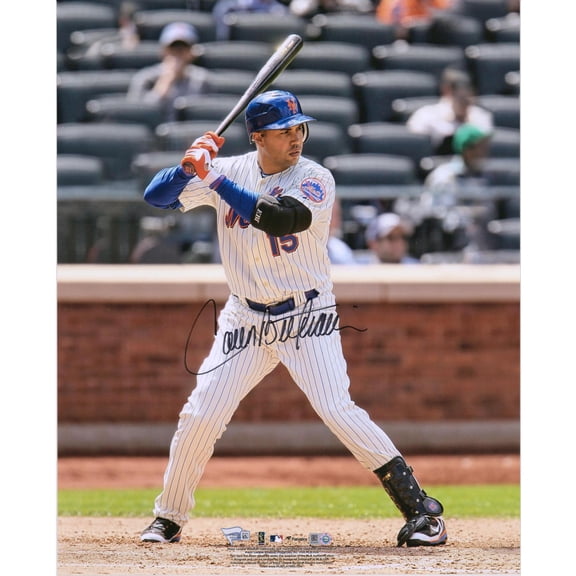 Carlos Beltran New York Mets Autographed 16" x 20" Hitting Photograph - Fanatics Authentic Certified