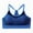 A_ Blue, variant on SMihono Fashion Bras for Women No Underwire - Seamless Bras for Women, Wireless Bra, Adjustable Wirefree Bra Upper Support Air Gathering Fixed Cup Sports Bra Black XL