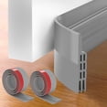 thumbnail image 1 of Burletes para puertas yuxing paquete de 2 burletes insonorizados 2' de ancho x 39' de largo gris, 1 of 5