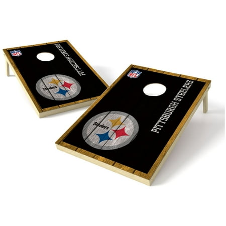 - 2X3 Shield Game NFL Big Vintage Pittsburgh Steelers