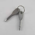 thumbnail image 4 of Stainless Steel Keychain Flathead Screwdriver and Screwdrivers Key Ring, 4 of 6