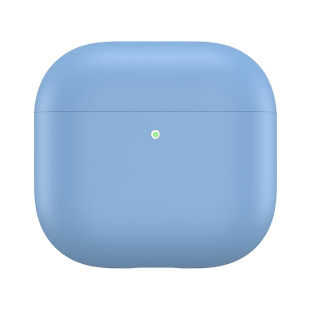 Funda Silicona para Airpods 4 (2024) Protectora (claro) Azul