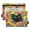 Black Cat Among Colorful Flowers, variant on 2 Pack Flip Folders with Clear PVC Window Binder Pouches 3-Ring Binder Organizer for Office & Home A Large Group Of Dogs