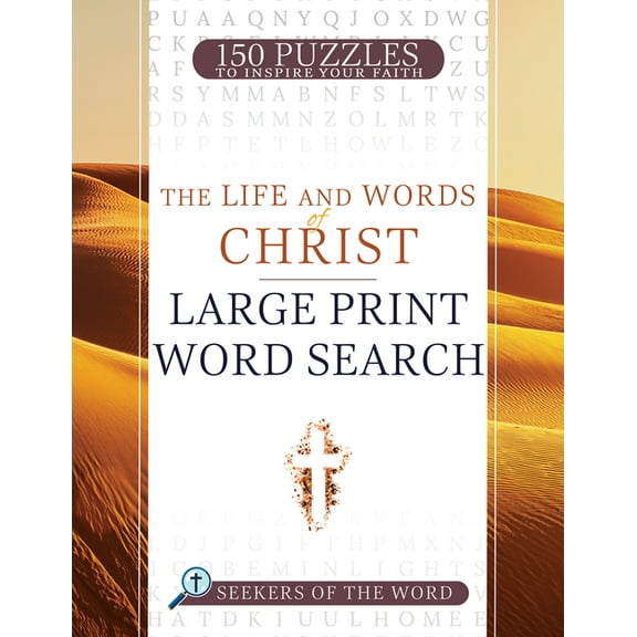Seekers of the Word The Life and Words of Christ: Large Print Word Search, (Paperback)