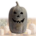 thumbnail image 1 of Terracotta Pumpkin a Handmade Terracotta Wonder & Hallowmas Handcrafted Jack O'-Lantern for Porch Fall Decorations for Home, 1 of 7