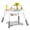 Lime, variant on Dream On Me Curio Lightweight & Convertible Sit N Seek Activity Center, Lime