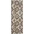 thumbnail image 1 of Safavieh Porcello 5'2" X 7'6" Power Loomed Rug in Ivory and Dark Gray, 1 of 9