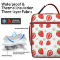 thumbnail image 4 of Premium Insulated Strawberry Lunch Box for Men & - Reusable Lunch Bag with,Hour Temperature Retention, Compact & Lightweight Design for Office, Work, Picnic, Travel - Durable Lunch Tote for Adults., 4 of 5