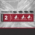 thumbnail image 2 of Dickies 40319 Gray, 2-Piece Seat Cover with Matching Headrest Covers, 2 of 9