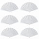thumbnail image 1 of 6X Ventilador De Mano Plegable De Plastico Y Tela Para Senoras Y Hombres, 1 of 5