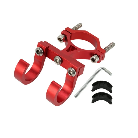 Motorcycle Hanging Hook Arc Motorcycle Helmet Luggage Bag Holder Hanger for Scooters Bicycles Aluminum Alloy Red 1Set Hexagon Wrench Screw Washer