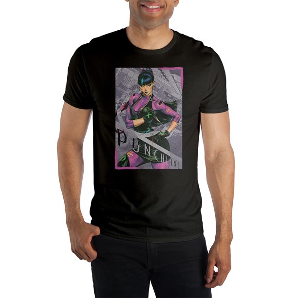 Comic Book Punchline Black Short Sleeve Graphic Tee Shirt-XL - Walmart.com