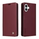 thumbnail image 4 of Funda para iPhone 16 Plus Estuche de Cuero PU Tipo Cartera con Ranuras para Tarjetas y Cierre Magnético, 4 of 5