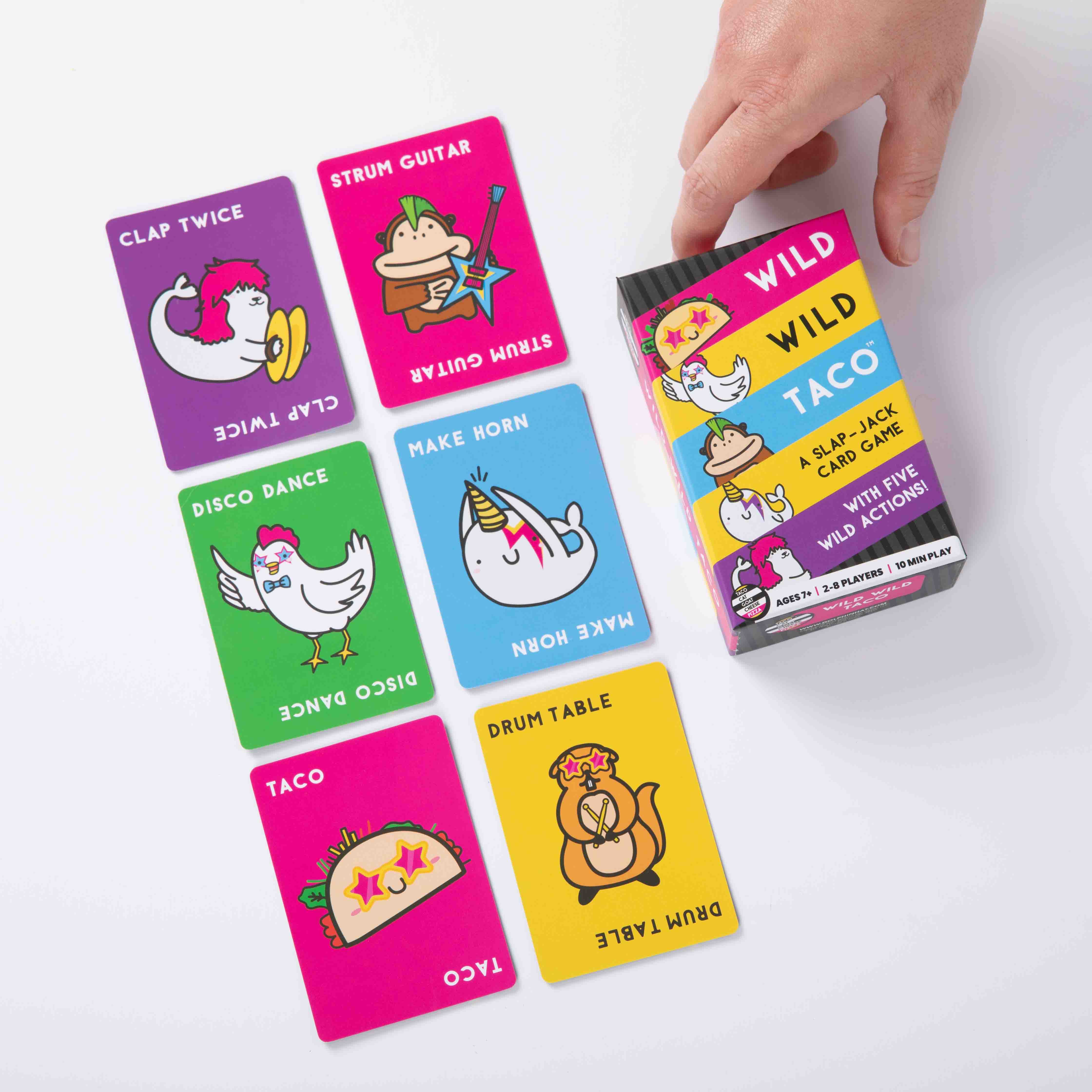 Wild, Wild Taco Slap-Jack Card Game by Taco Cat Games photo 4