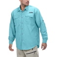thumbnail image 2 of Little Donkey Andy Men's UPF 50+ UV Protection Shirt, Long Sleeve Fishing Hiking Shirt Size M, 2 of 5