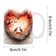 thumbnail image 3 of Taza de San Valentín, Diseño de Corazón Tridimensional, Envoltura Completa, Apta para Lavavajillas y Microondas, Regalo Único para Él o Ella, Taza de Cerámica de 15 Oz, Ideal para Ocasiones, 3 of 7