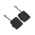 thumbnail image 1 of 1Pair Car Rear Bumper Tow Hook Cover Cap Towing Hole Lid Trailer Trim Cap 51127272415 for X3 F25 201, 1 of 5