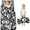 Black Paw, variant on Basset Hound Dog and Flower Toddler Nap Mats for Kids Preschool,Sleeping Mat Bag or Kids,Toddler Sleeping Bag,Toddler Nap Mat or Daycare