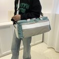 thumbnail image 3 of Bolsa de fitness de nailon, bolsas de gimnasio portátiles impermeables con correa de transporte para hombres y mujeres JShteea El nuevo, 3 of 9