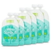 WeeSprout Double Zipper Reusable Food Pouches, Perfect for Babies & Toddlers, Variety
