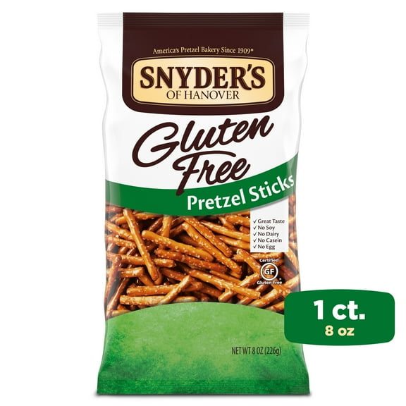 Snyder's of Hanover Pretzels, Gluten Free Pretzel Sticks, 8 oz