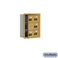 thumbnail image 1 of SalsburyIndustries 19135-06GRC Cell Phone Storage Locker With Front Access Panel - 3 Door High Unit, Gold, 1 of 1
