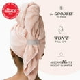 thumbnail image 2 of Microfiber Hair Towel, Super Absorbent, Ultra-Soft, Fast Drying | Reduce Dry Tim, 2 of 5