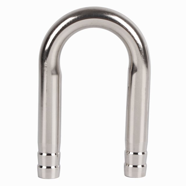 Aquarium U Forme Tube Professionnel en Acier Inoxydable Réservoir U Forme de Raccordement Tube pour Aquarium Aquarium de Poissons 1/2 Po