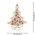 thumbnail image 2 of Window picture Christmas tree by W. Reuter & Sohn - Plauener Spitze® - Made in Germany, 2 of 5