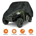 thumbnail image 2 of LABLT ATV Utility Vehicle Cover SxS Replacement for Polaris Ranger XP 1000 900 800 Black, 2 of 5