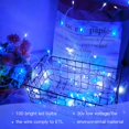 thumbnail image 2 of Luces navideñas Hopolon azul y blanco, 33 m, 100 LED, 2 of 7