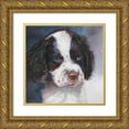 thumbnail image 1 of Fagan, Edie 12x12 Gold Ornate Wood Framed with Double Matting Museum Art Print Titled - Minnie Springer Spaniel, 1 of 4