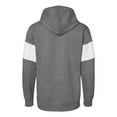 thumbnail image 2 of MV Sport Classic Fleece Colorblocked Hooded Sweatshirt, 2 of 2