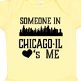 thumbnail image 4 of Inktastic Chicago Illinois Someone Loves Me Skyline Boys or Girls Baby Bodysuit, 4 of 5