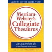 Merriam Webster's Collegiate Thesaurus