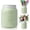 Green, variant on Comfify Green Mason Jar Utensil Holder – Wide Mouth Ceramic – Farmhouse