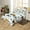 White Yellow, variant on Car Bedding Set Construction Comforter Cover Truck Equipment Duvet Cover Excavator Tractor Quilt Cover Teens Room Decor(No Comforter)