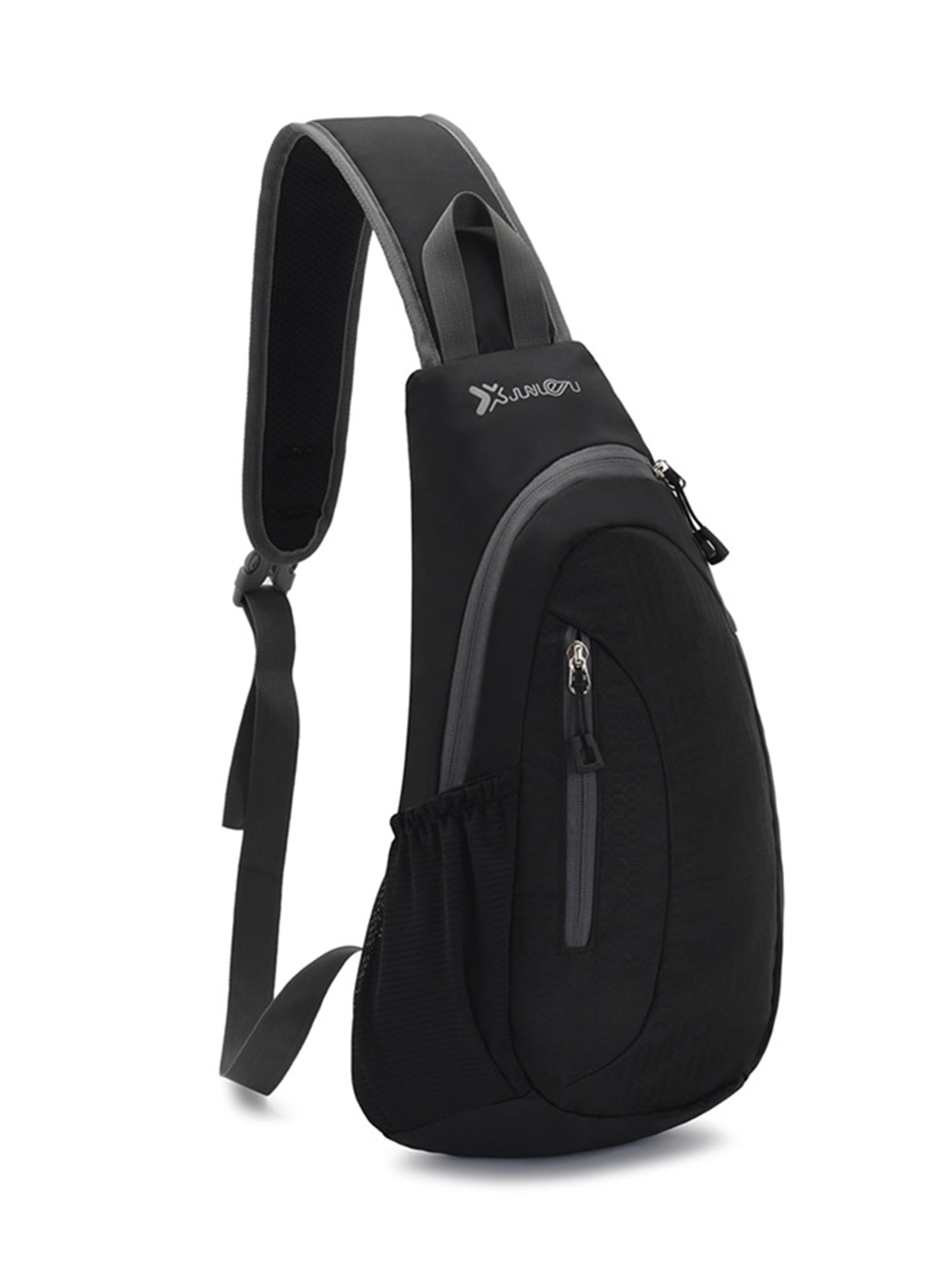 Sanviglor Belt Bag For Men Sling Pack PU Leather Waist Bag Crossbody