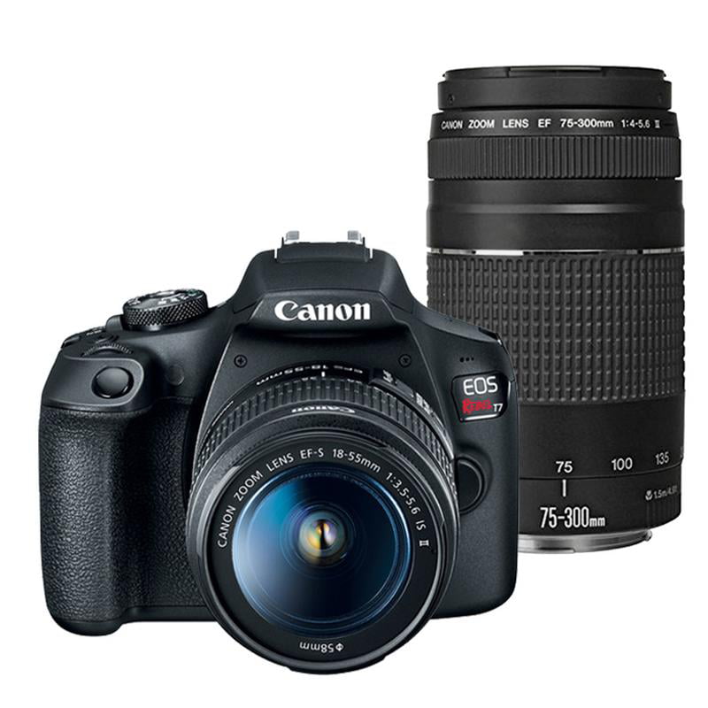 Canon EOS Rebel T7 24.1MP DSLR Camera with Canon 18-55mm IS II + Canon ...