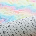 thumbnail image 3 of Yannee Rainbow Round Rug,60*60 cm Colorful Area Carpet,Fuzzy Plush Rug for Nursery Room,Cute Baby Room,Girls Bedroom, 3 of 8