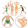 thumbnail image 3 of 5Pcs Miniature Toys Old People Figurines Plastic Micro Landscape For Collectors And Educators, 3 of 9