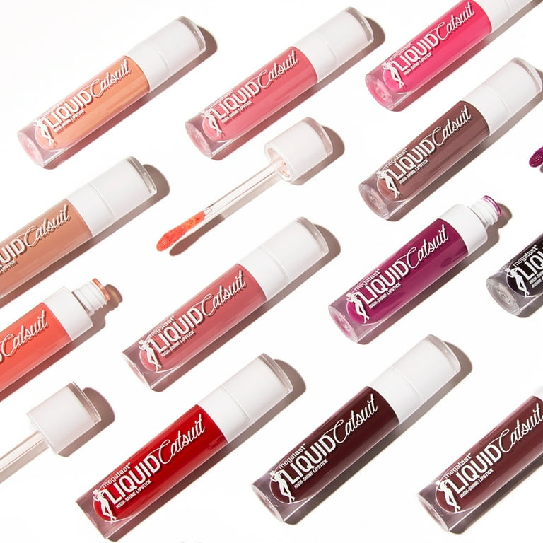 wet n wild MegaLast Liquid Catsuit High-Shine Lipstick, Late 