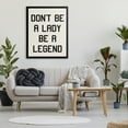 thumbnail image 3 of Stupell Industries Lady Legend Phrase Inspirational Painting Gallery Wrapped Canvas Print Wall Art, 36 x 48, 3 of 8