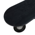 thumbnail image 2 of Beautiful by Drew Oval Dining Table, Rich Black, 2 of 11