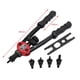 thumbnail image 1 of Bt-606 Heavy Duty Hand Rivet Nut Thread Setter Set Con Mandriles Manuales Inser Rivet Nut Tool Para Muebles De Bicicleta Methold TO005189-00, 1 of 7